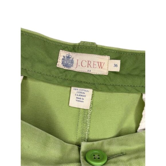 J. Crew lime green cotton chinos - 36 - Picture 3 of 6